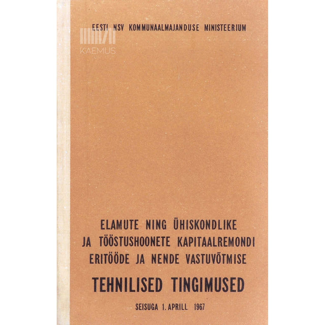 … - Elamute ning ühiskondlike ja tööstushoonete …