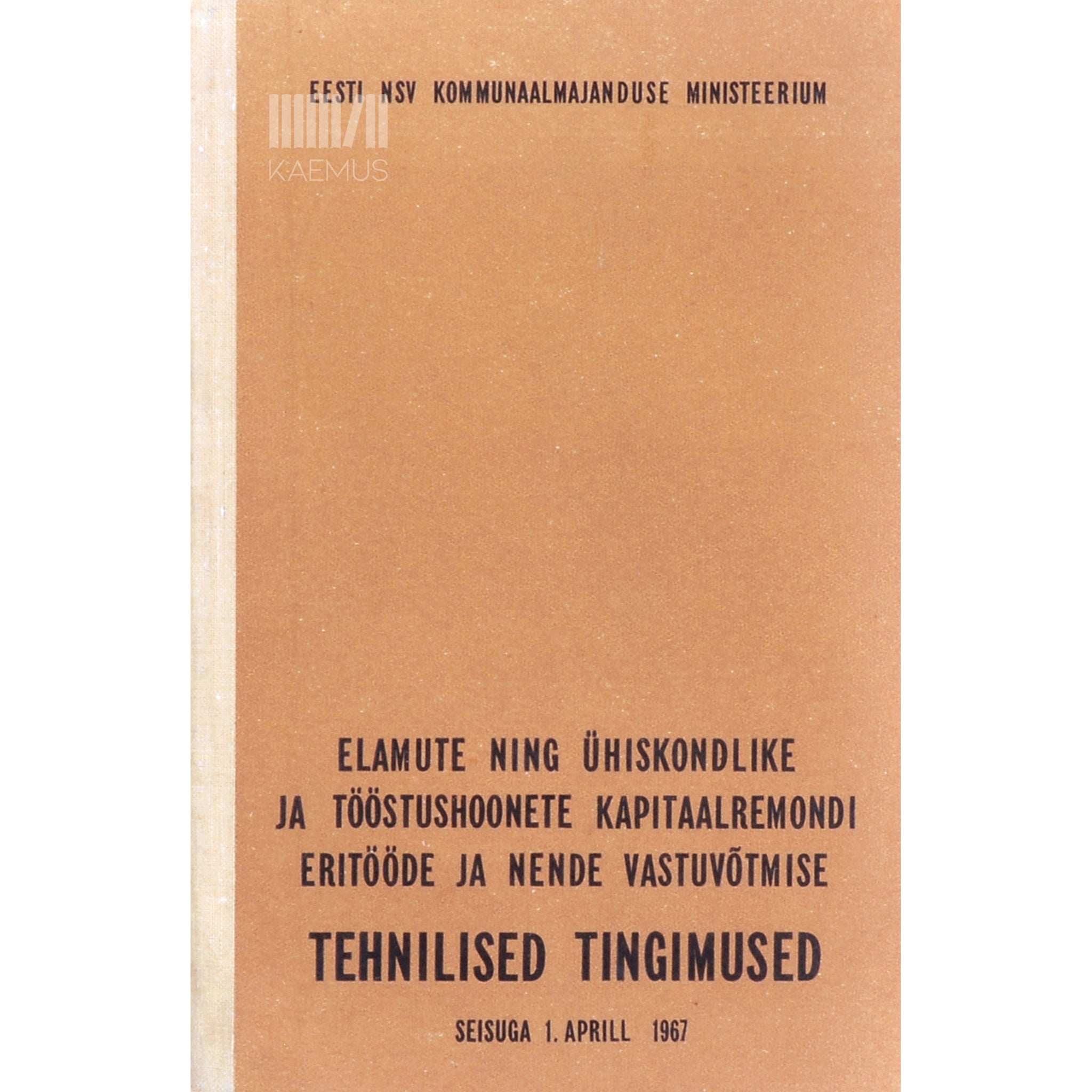 … Elamute ning ühiskondlike ja tööstushoonete …