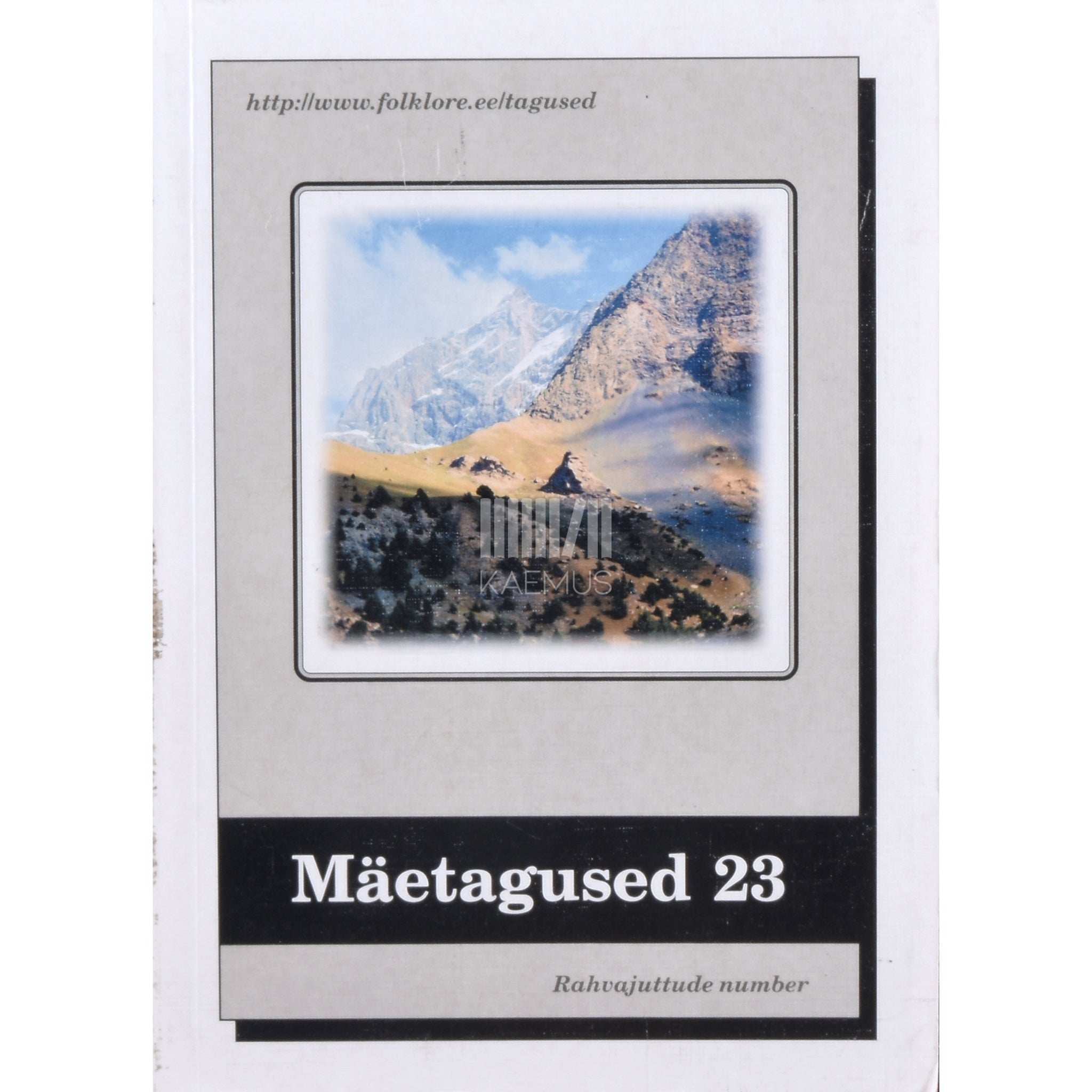... Mäetagused 23. osa. Rahvajuttude number