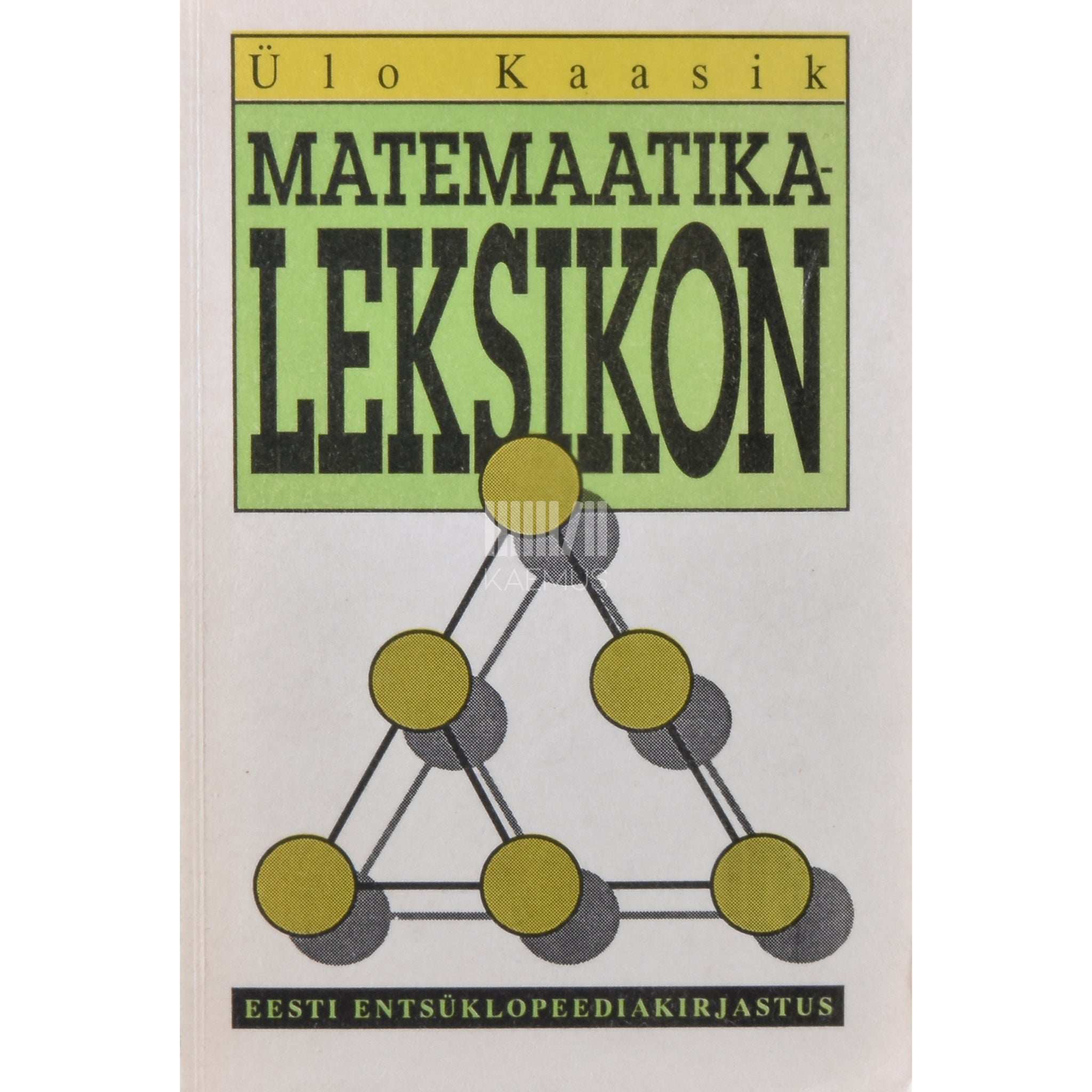 Ülo Kaasik Matemaatikaleksikon