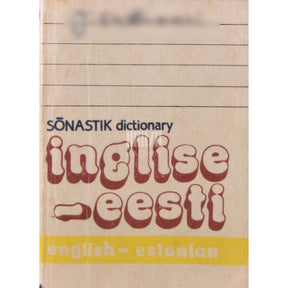 Suliko Liiv Inglise-eesti sõnastik. English-Estonian dictionary
