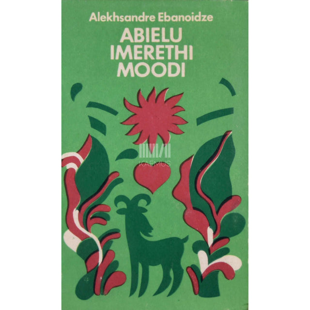 Alekhsandre Ebanoidze - Abielu Imerethi moodi