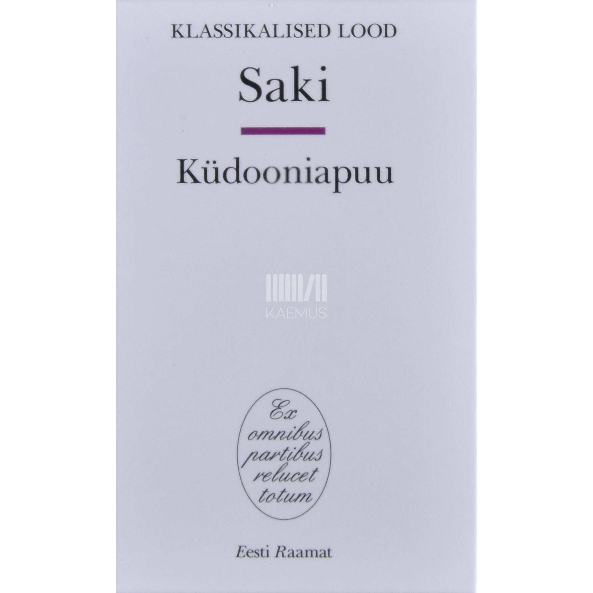 Hector Hugh Munro - Küdooniapuu