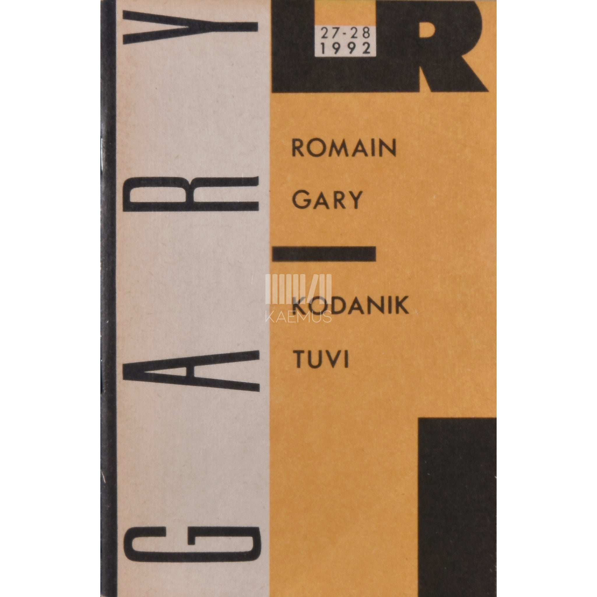 Romain Gary Kodanik Tuvi