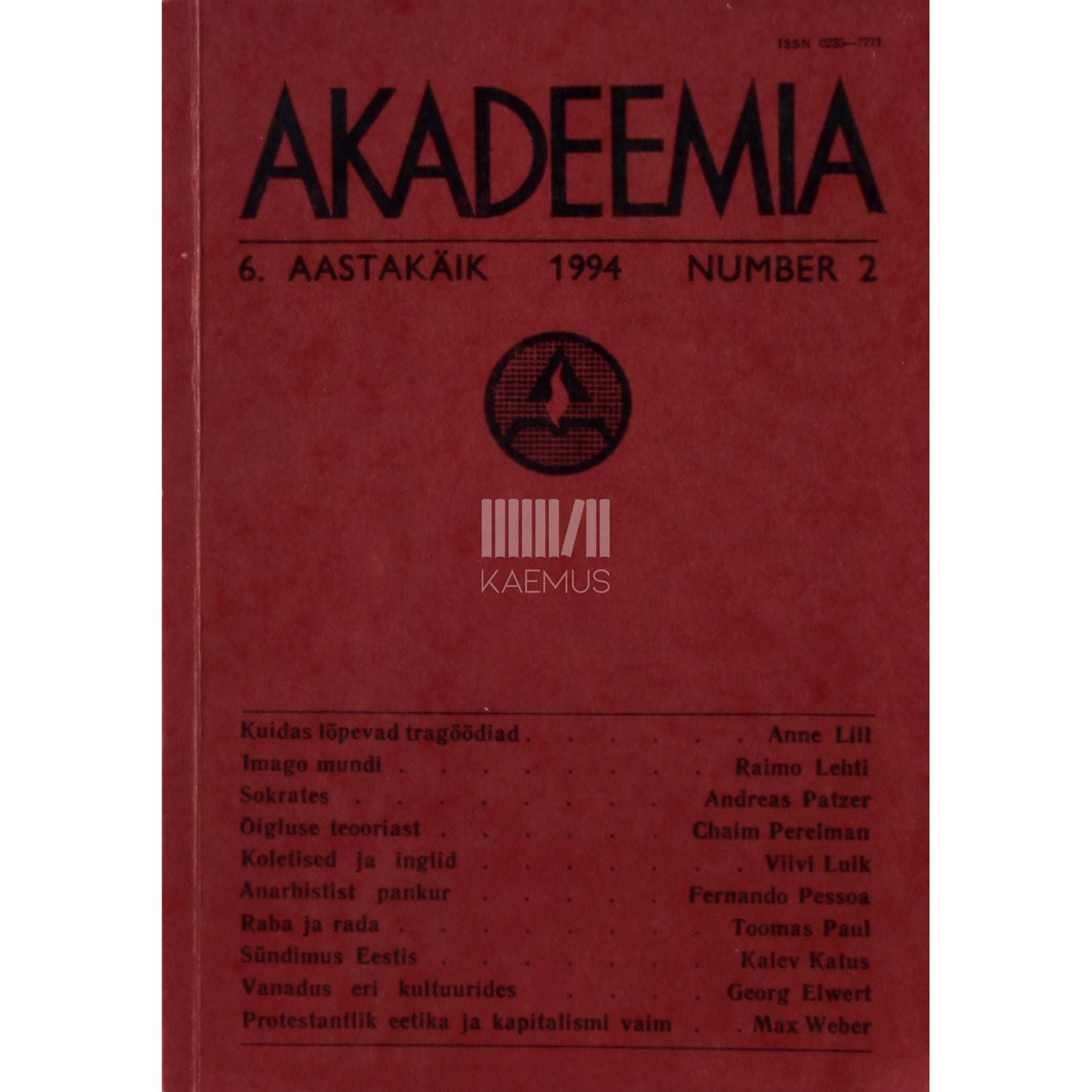 ... Akadeemia 2/1994