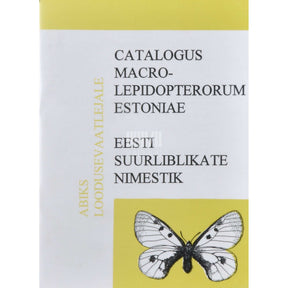 … Eesti suurliblikate nimestik