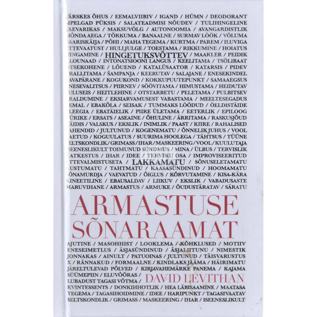 David Levithan - Armastuse sõnaraamat