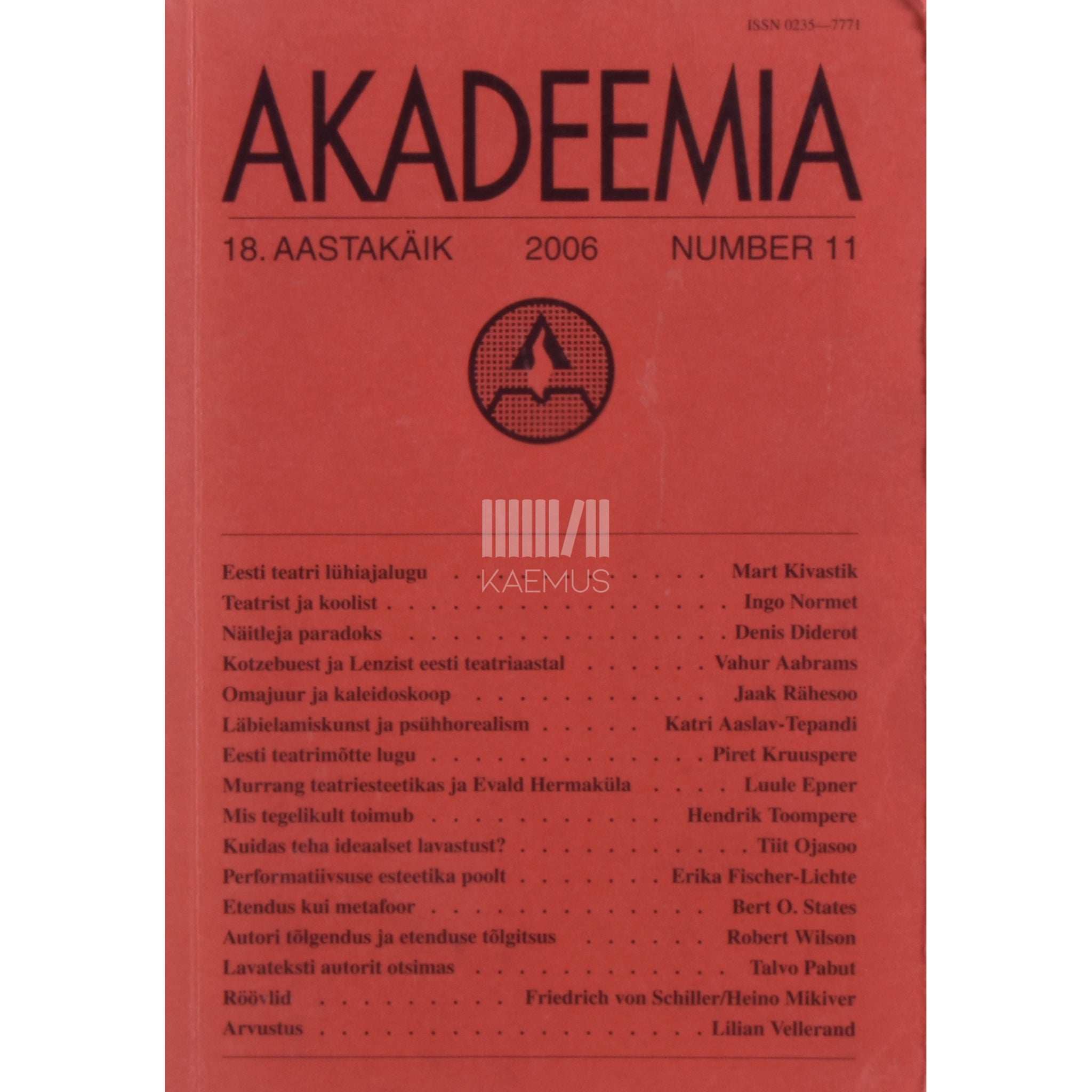 … Akadeemia 11/2006