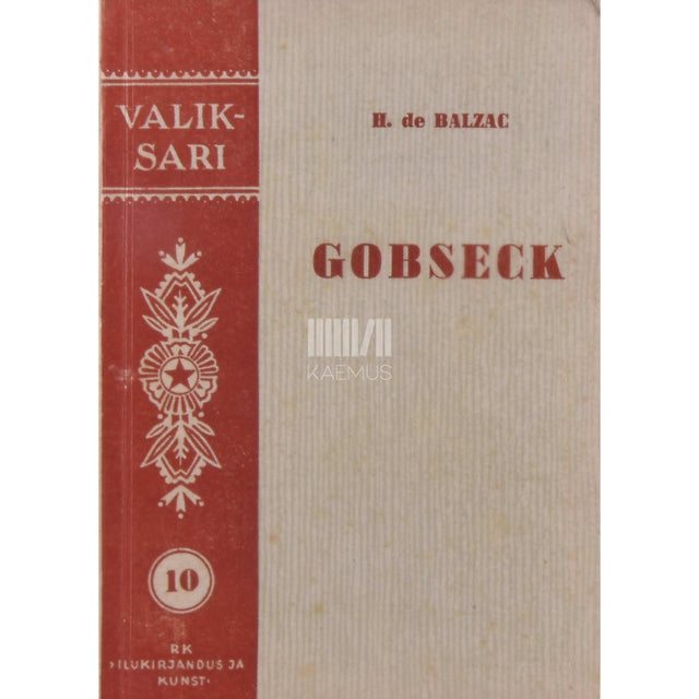 Honoré de Balzac - Gobseck