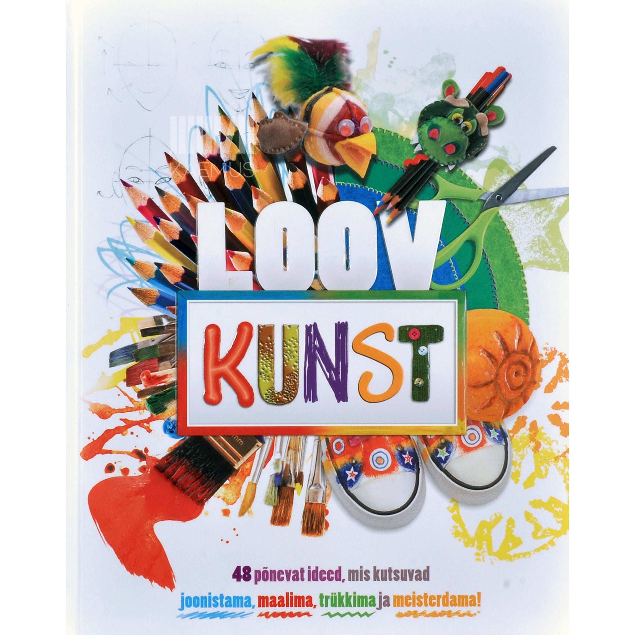 … Loov kunst. 48 põnevat ideed, mis kutsuvad joonistama…