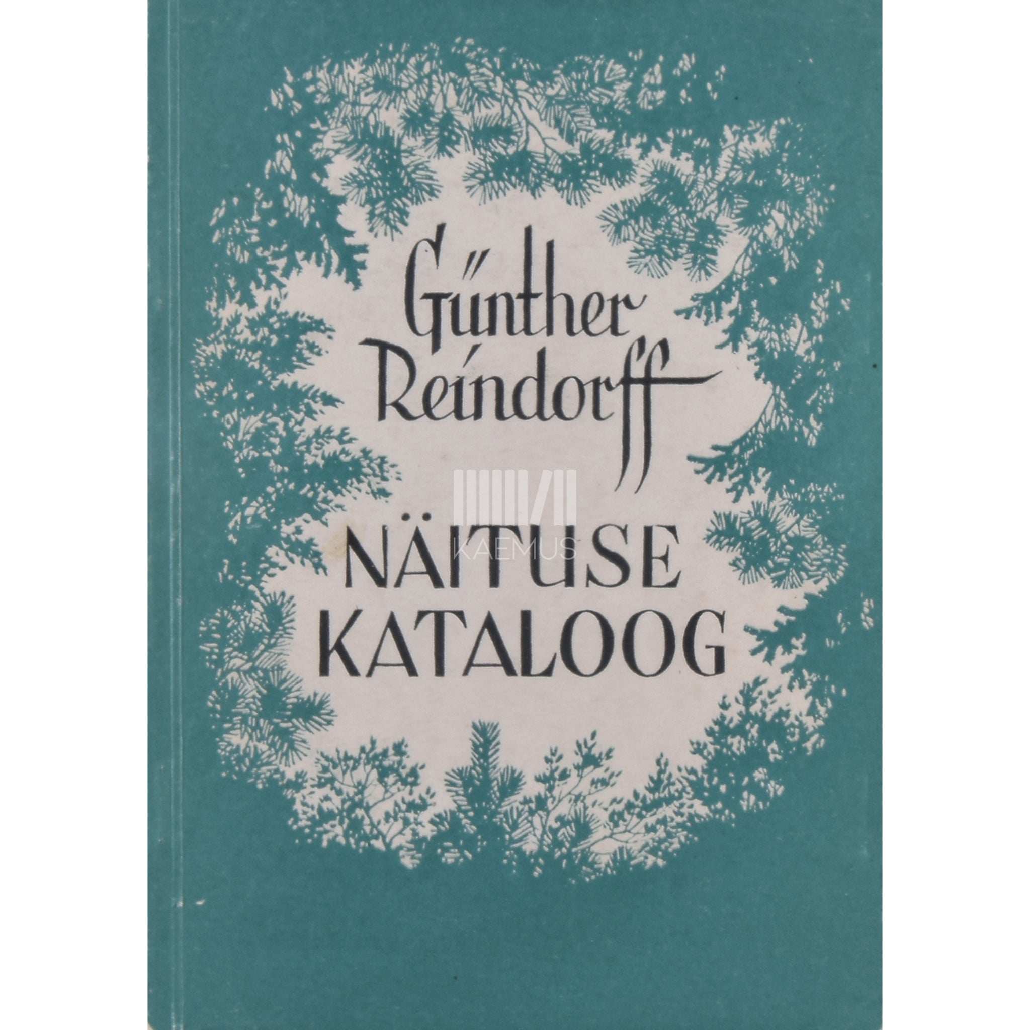 … Günther Reindorff. Kataloog
