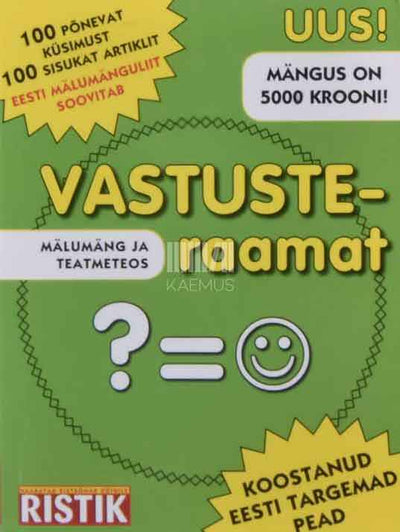 Vastusteraamat - Kaemus