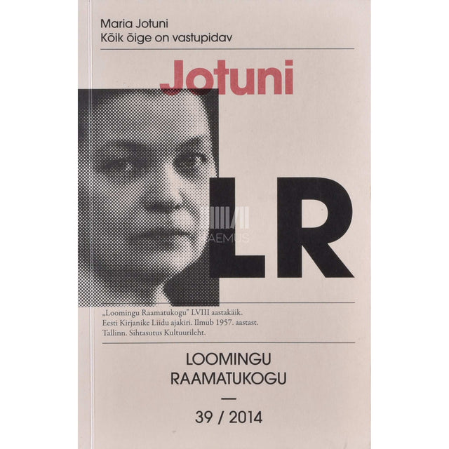 Maria Jotuni - Kõik õige on vastupidav. Aforisme