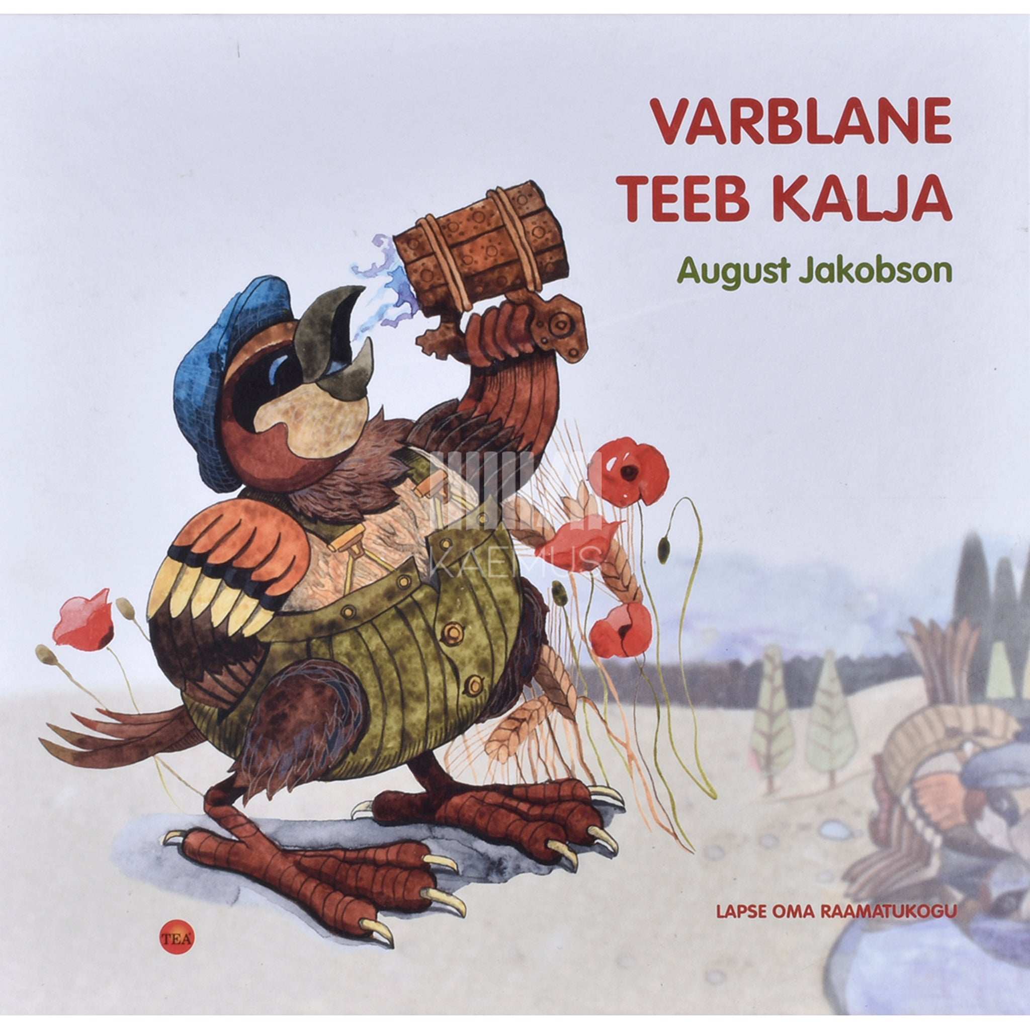 August Jakobson Varblane teeb kalja