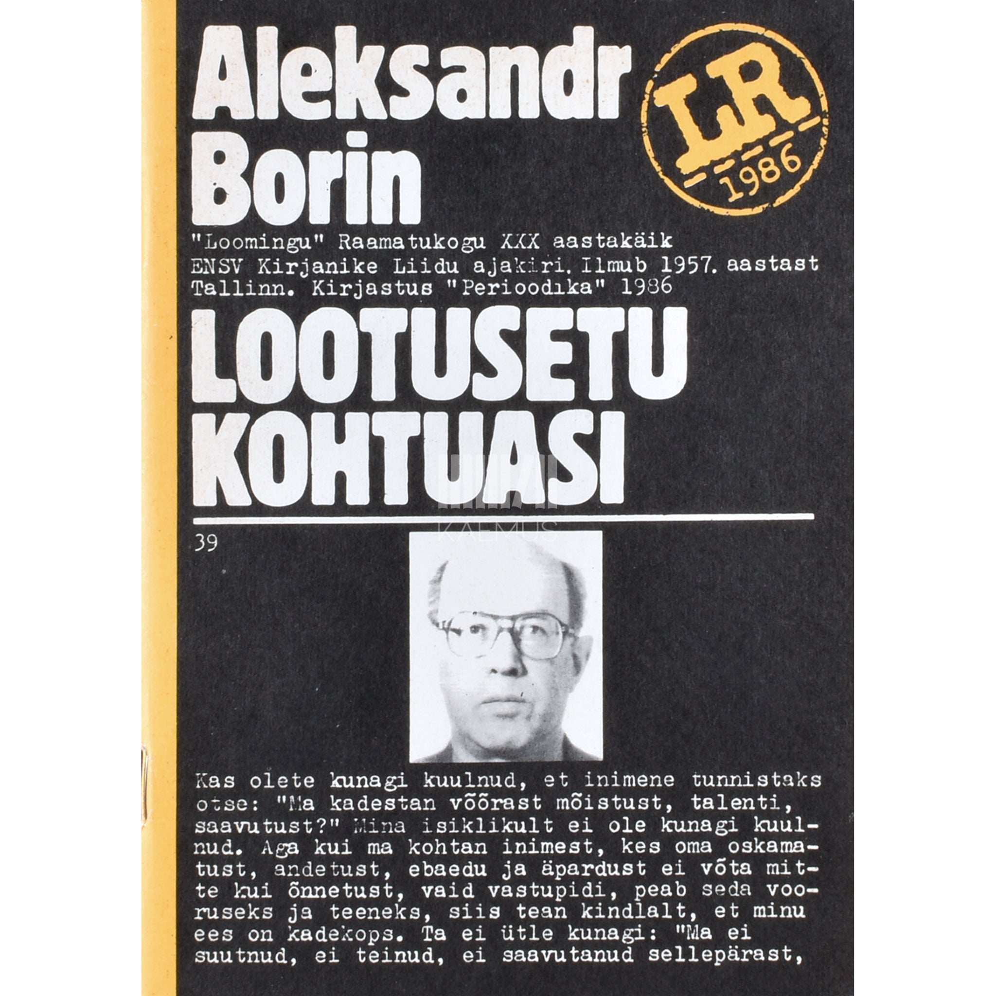 Aleksandr Borin Lootusetu kohtuasi