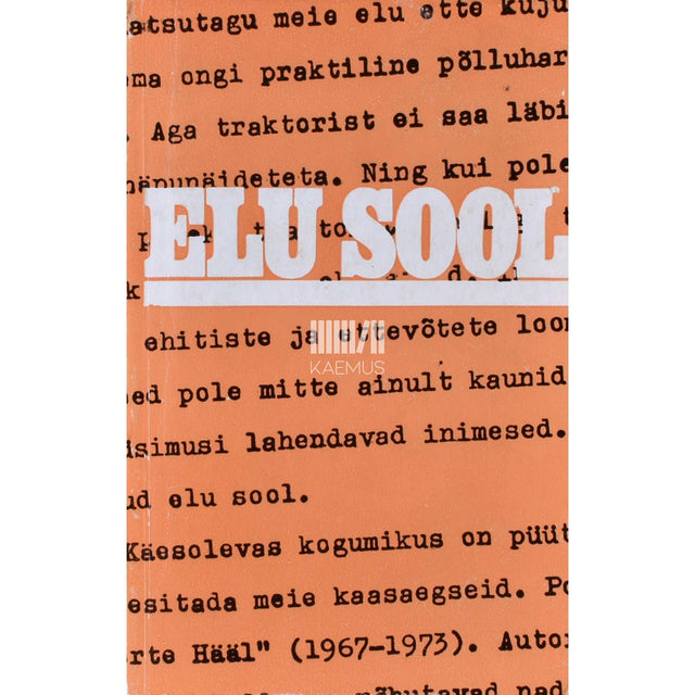 ... - Elu sool