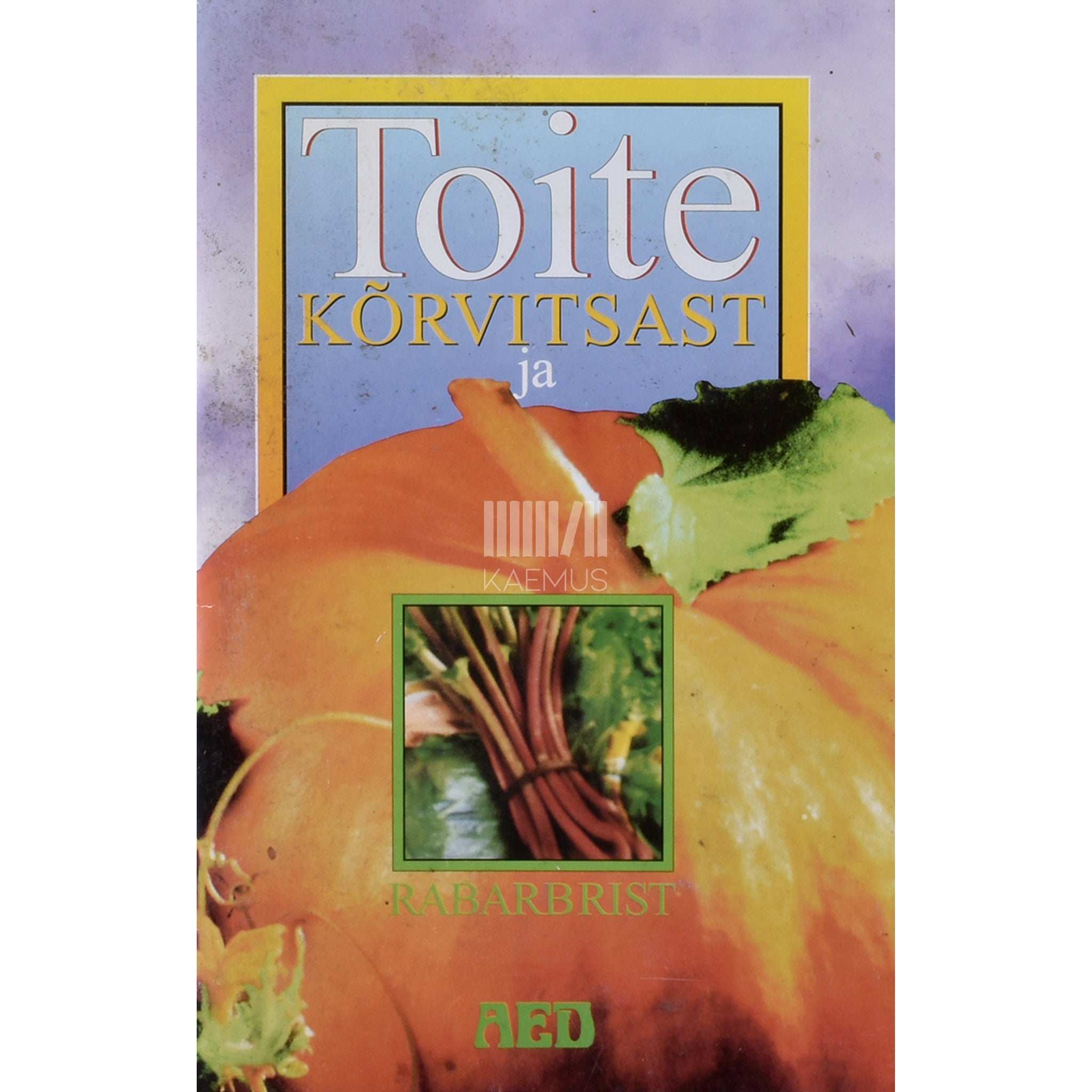 Valli Järve, Elsa Kukk Toite kõrvitsast ja rabarbrist