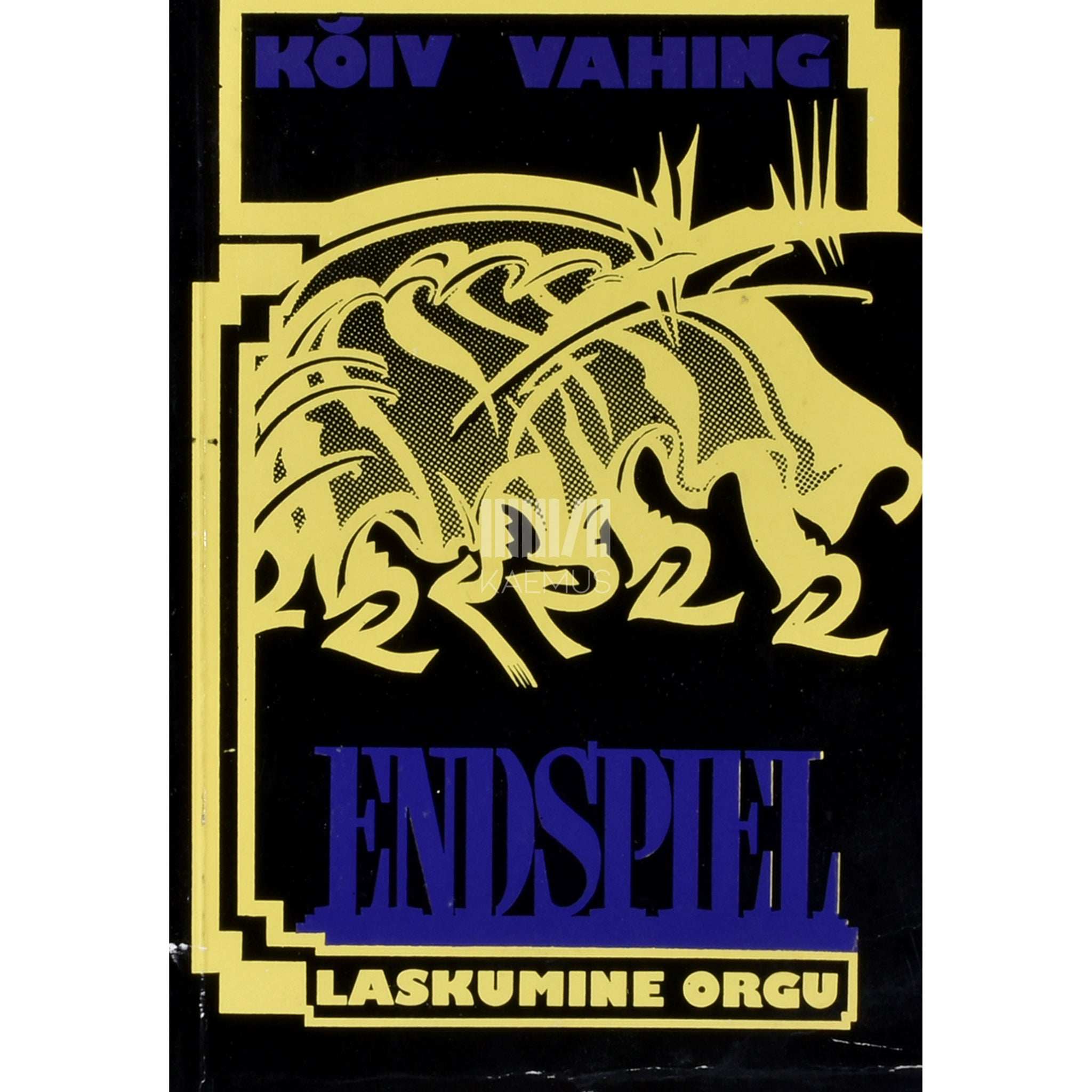 Madis Kõiv, Vaino Vahing Endspiel. Laskumine orgu