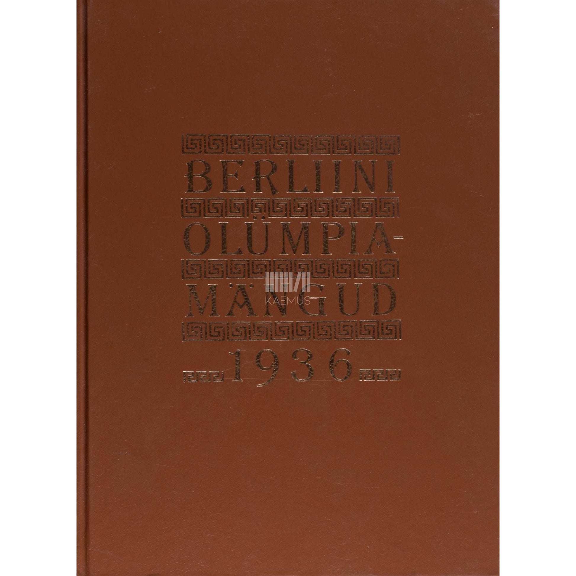 Aleksander Antson - Berliini olümpiamängud 1936