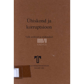 ... Ühiskond ja korruptsioon