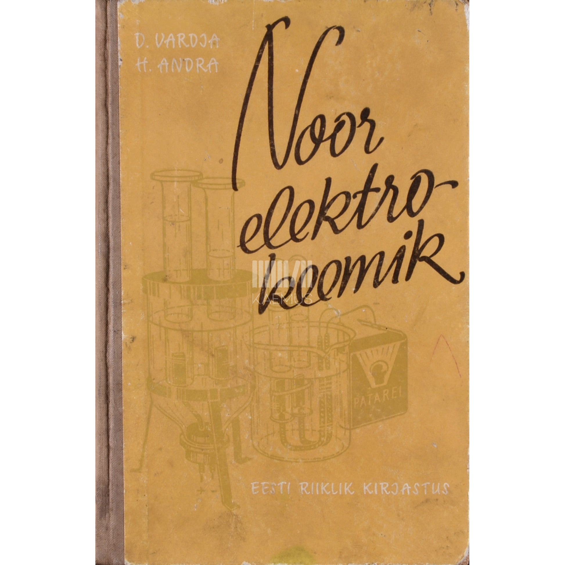 Herbert Andra|Daniel Vardja. Noor elektrokeemik