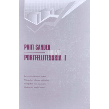 Priit Sander - Portfelliteooria 1. osa