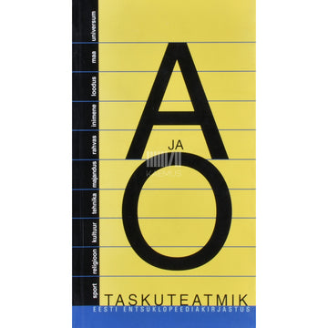 A ja O taskuteatmik 1999