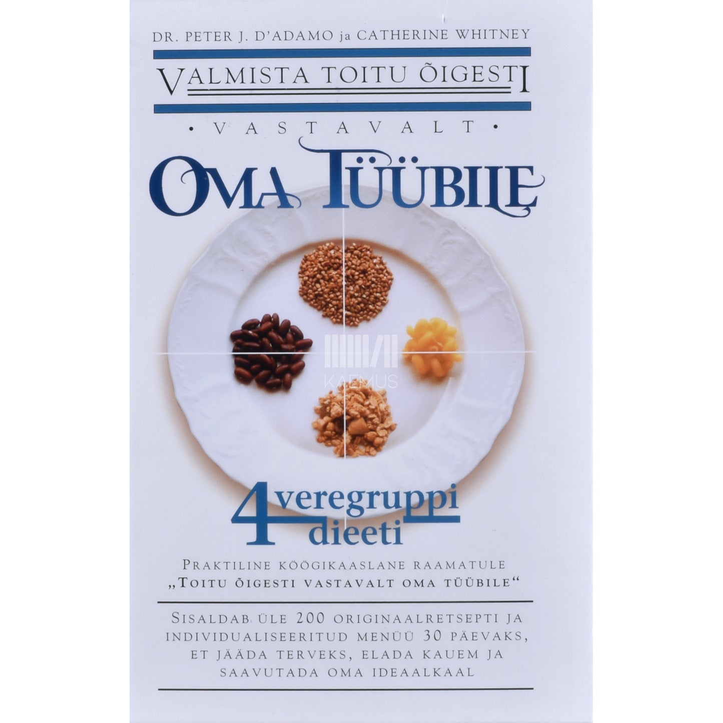 Valmista toitu õigesti vastavalt oma tüübile