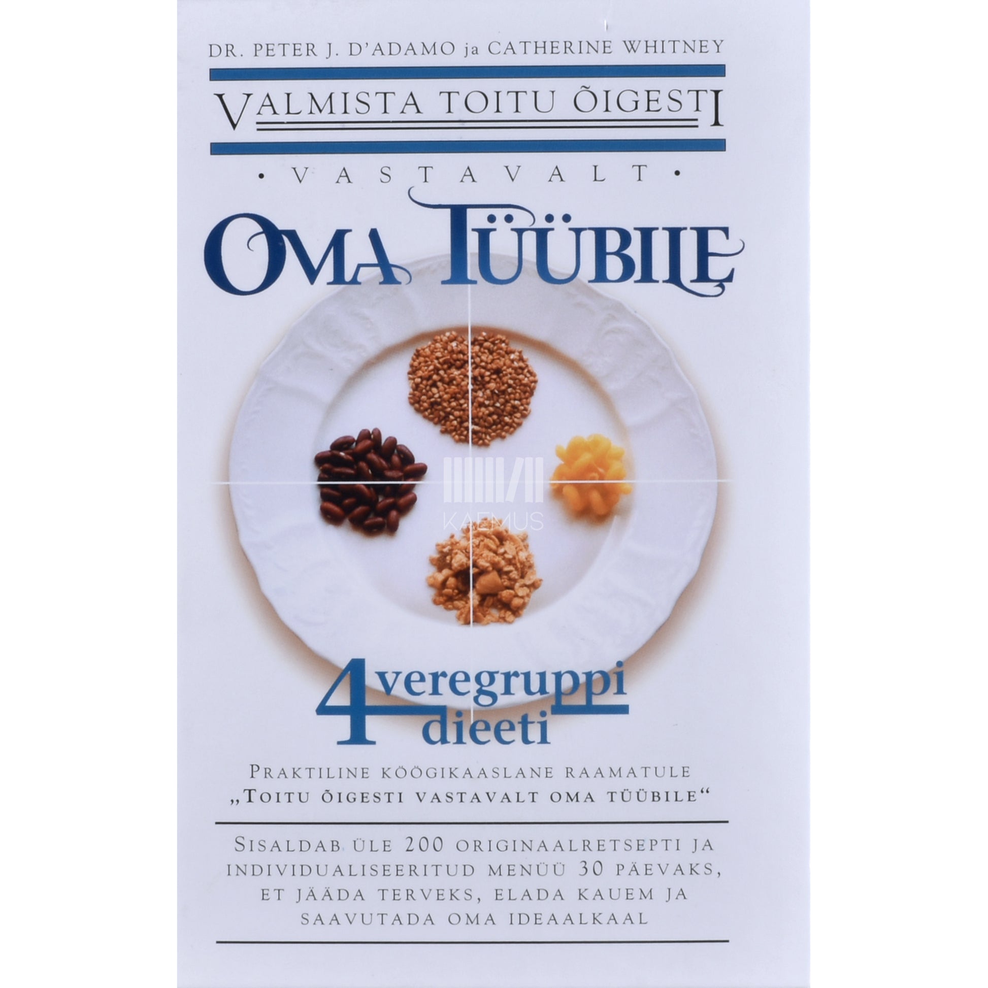 Valmista toitu õigesti vastavalt oma tüübile