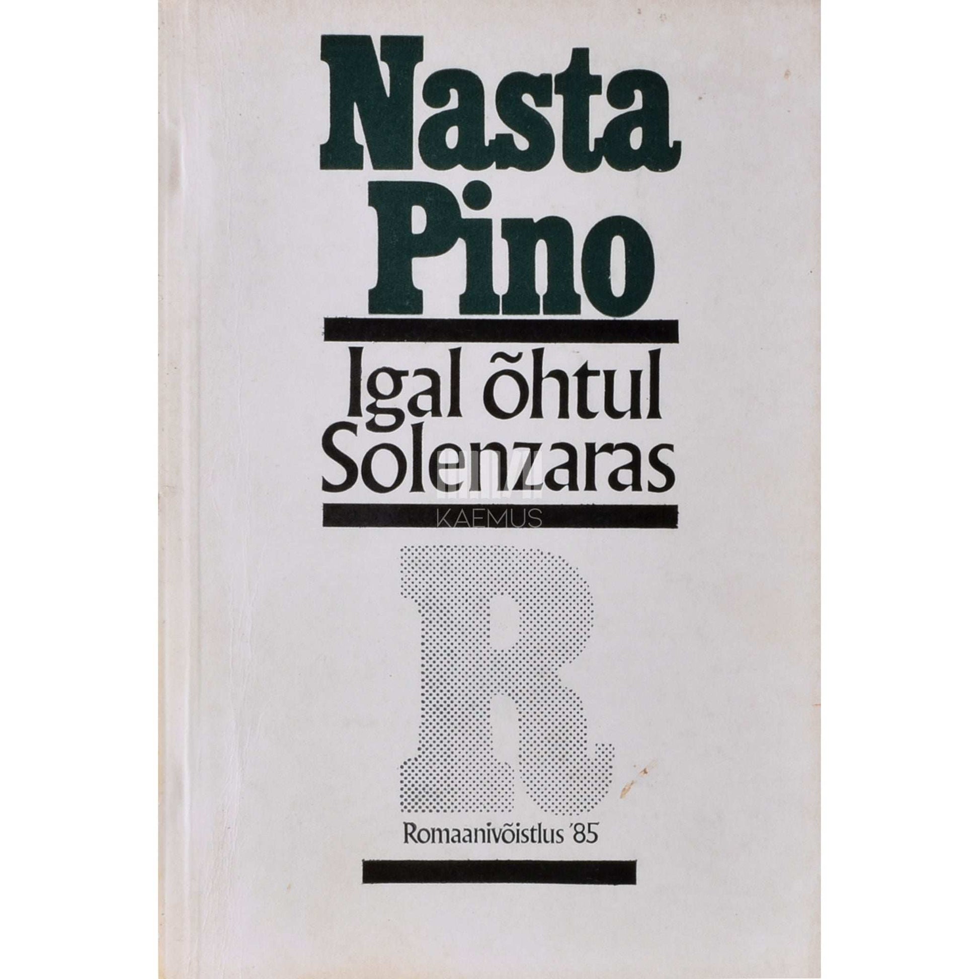 Nasta Pino - Igal õhtul Solenzaras
