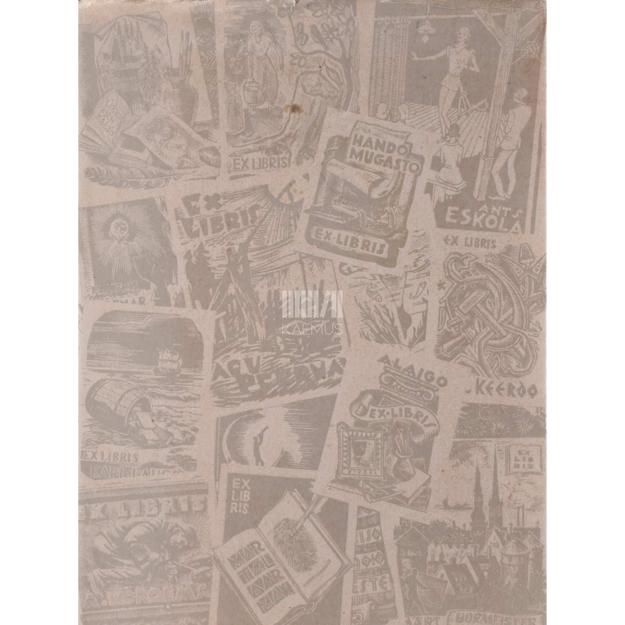 Paul Ambur Eesti kunstipärastest eksliibristest