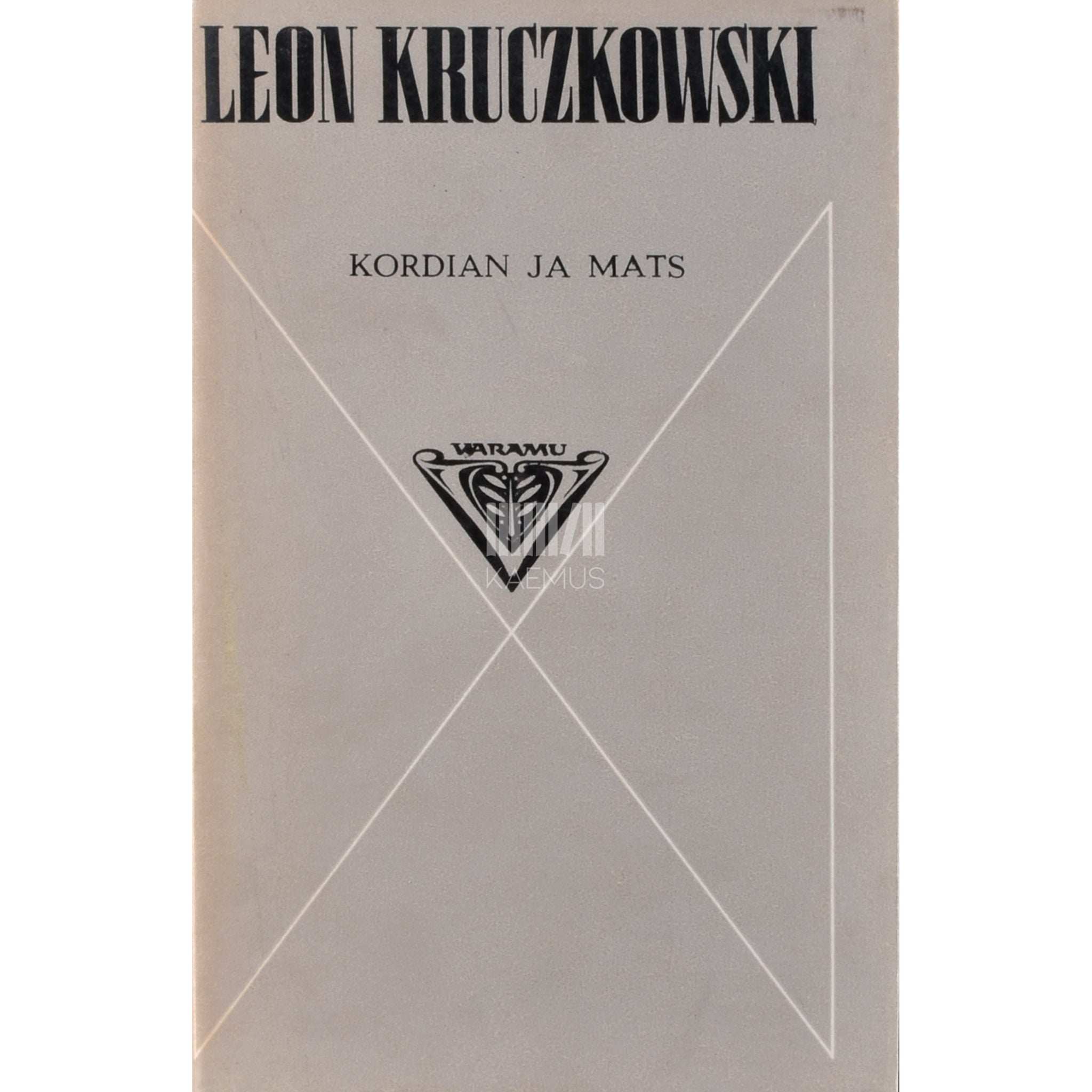 Leon Kruczkowski Kordian ja mats