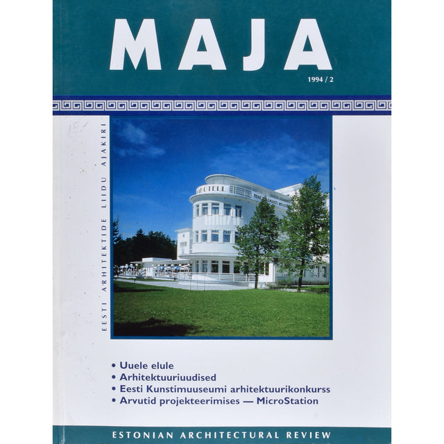 Arhitektuuriajakiri MAJA 2/1994
