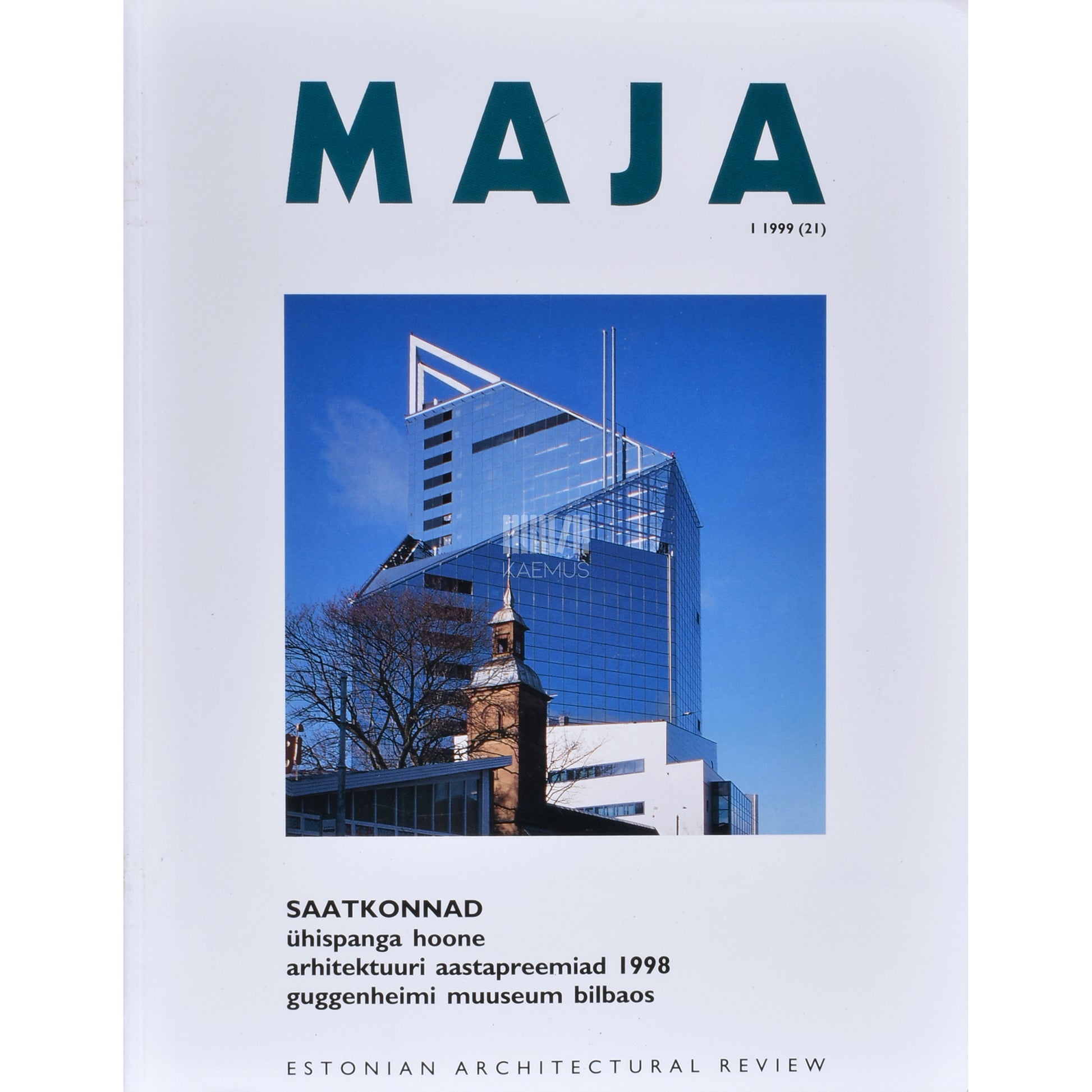 Arhitektuuriajakiri MAJA 1/1999