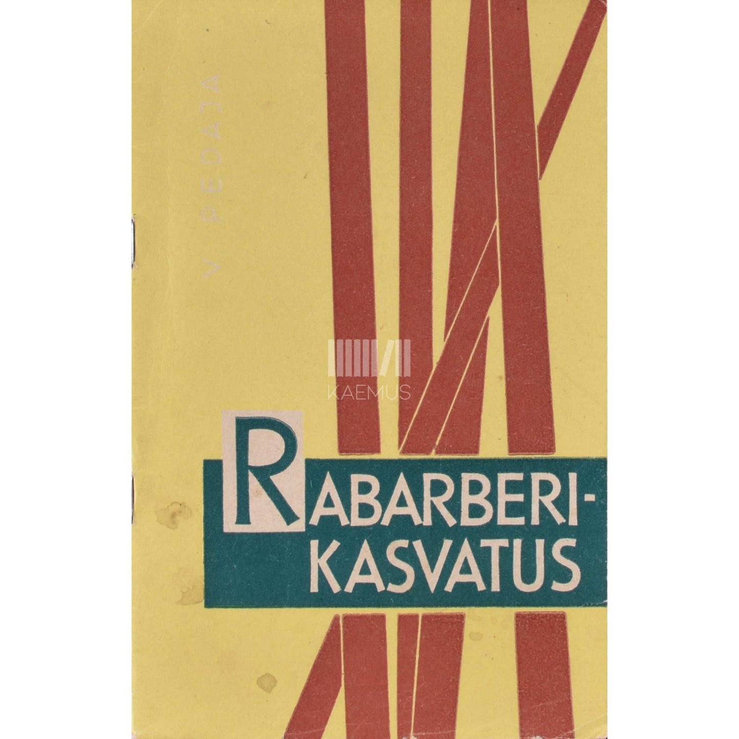 Valter Pedaja - Rabarberikasvatus