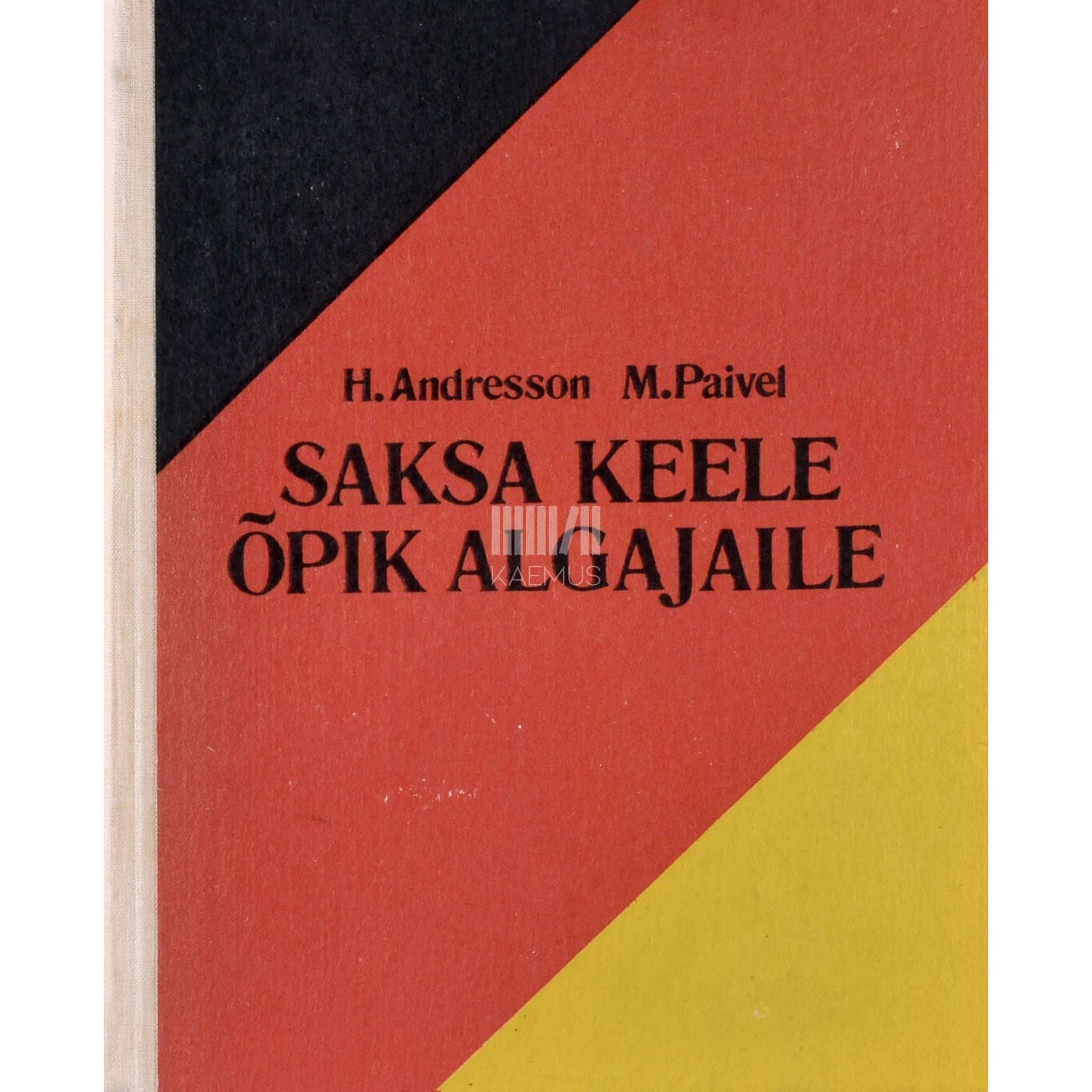 Helgi Andresson, Milvi Paivel - Saksa keele õpik algajaile