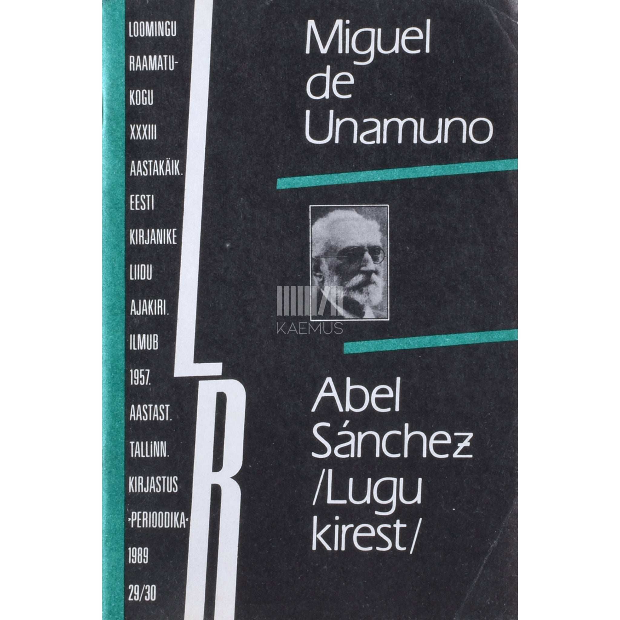 Miguel de Unamuno Abel Sánchez. Lugu kirest