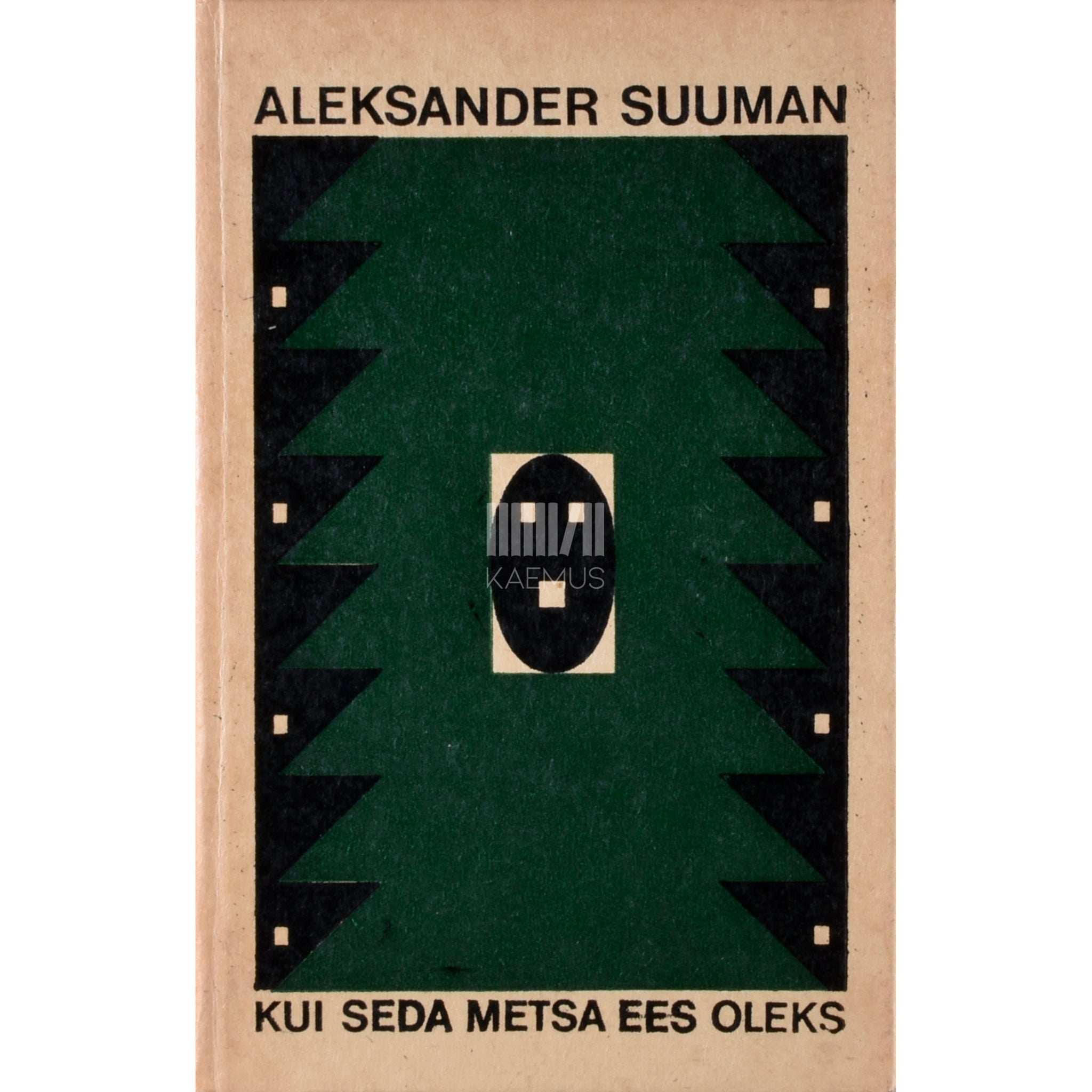 Aleksander Suuman Kui seda metsa ees oleks. Luulekogu