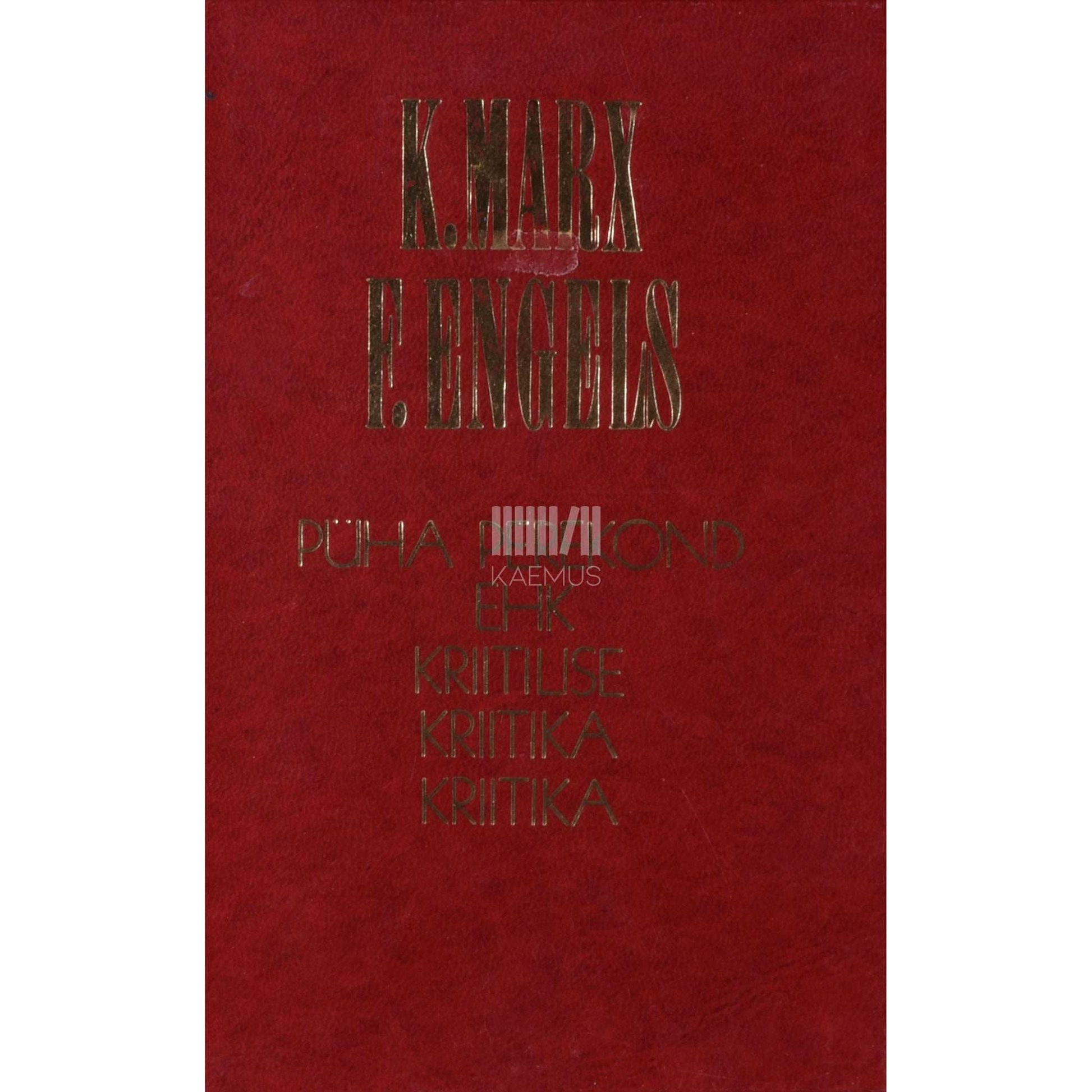 Friedrich Engels, Karl Marx - Püha perekond