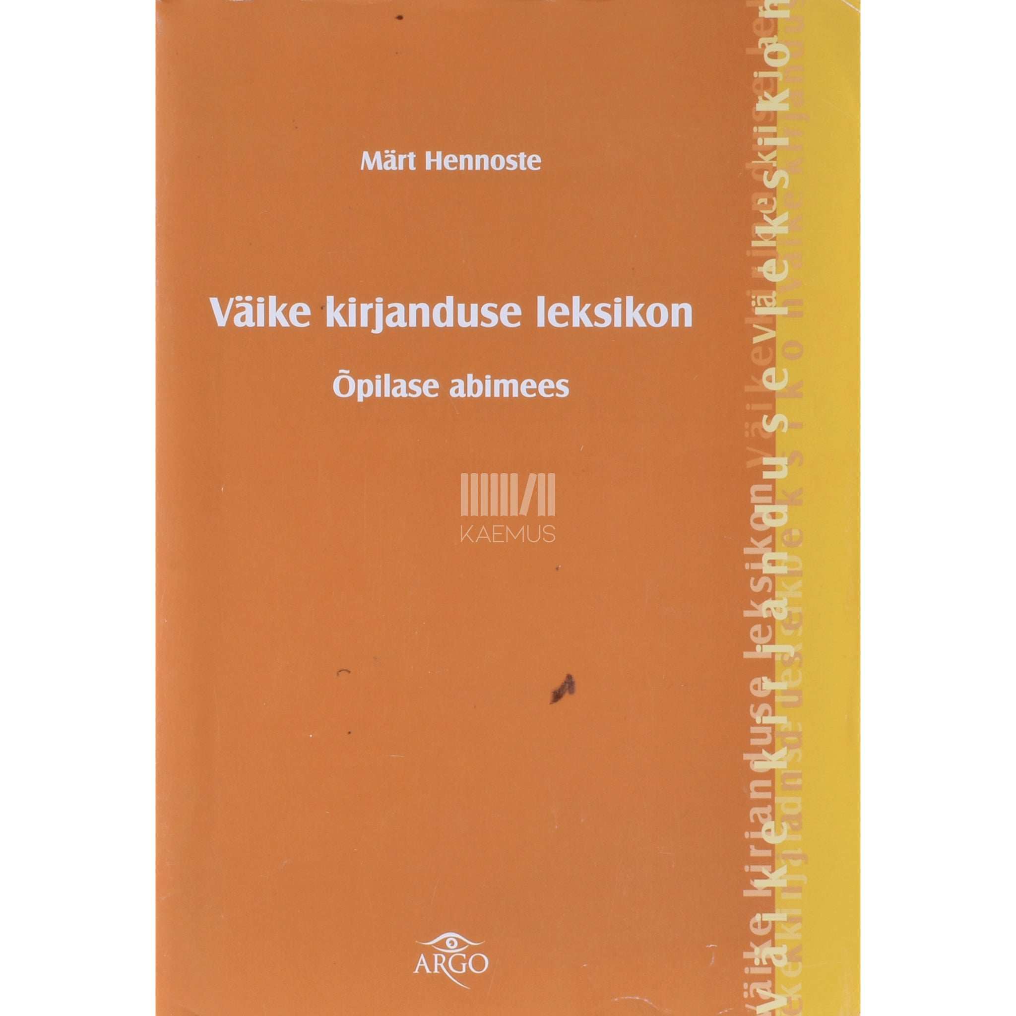 Märt Hennoste Väike kirjanduse leksikon