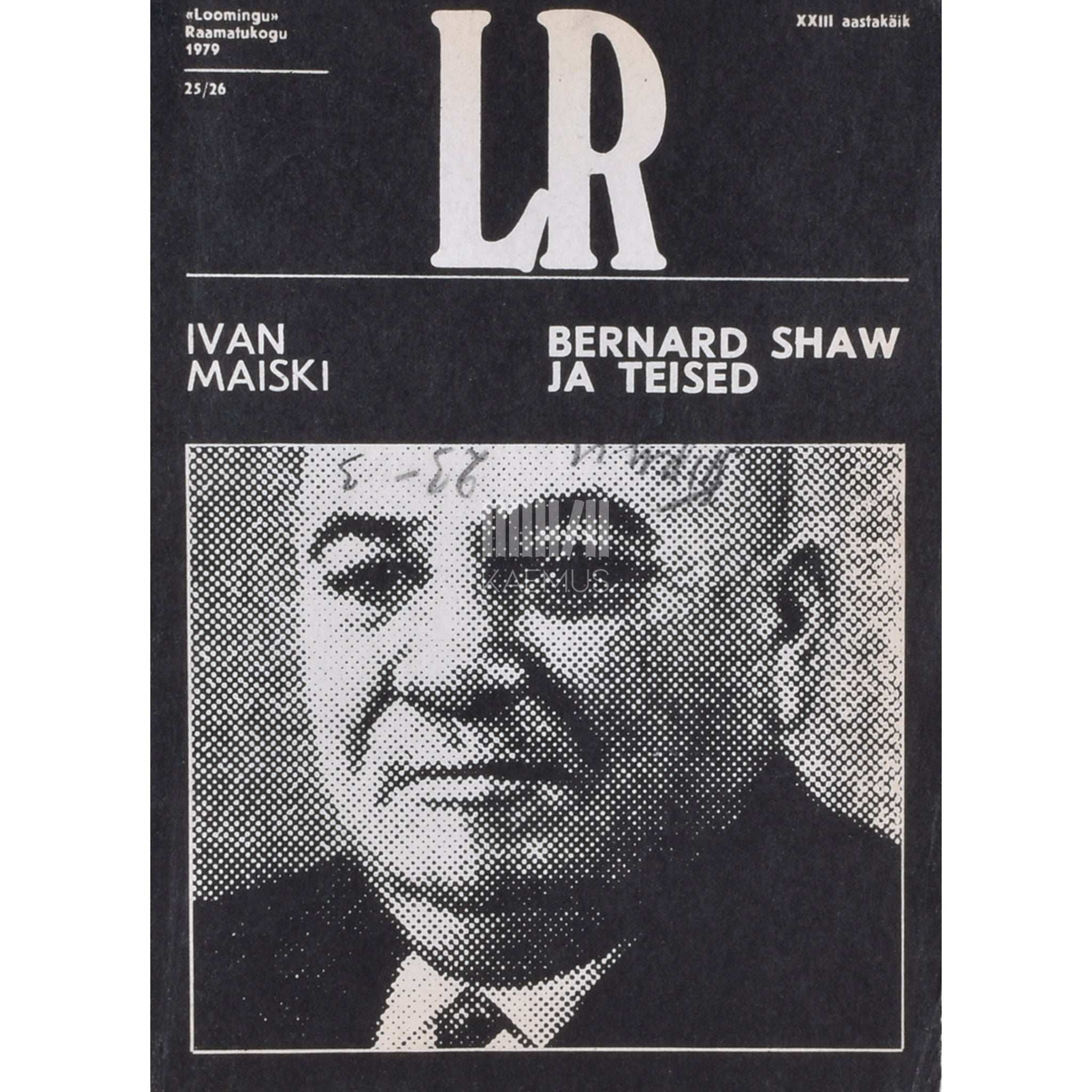 Ivan Maiski Bernard Shaw ja teised. Memuaarid