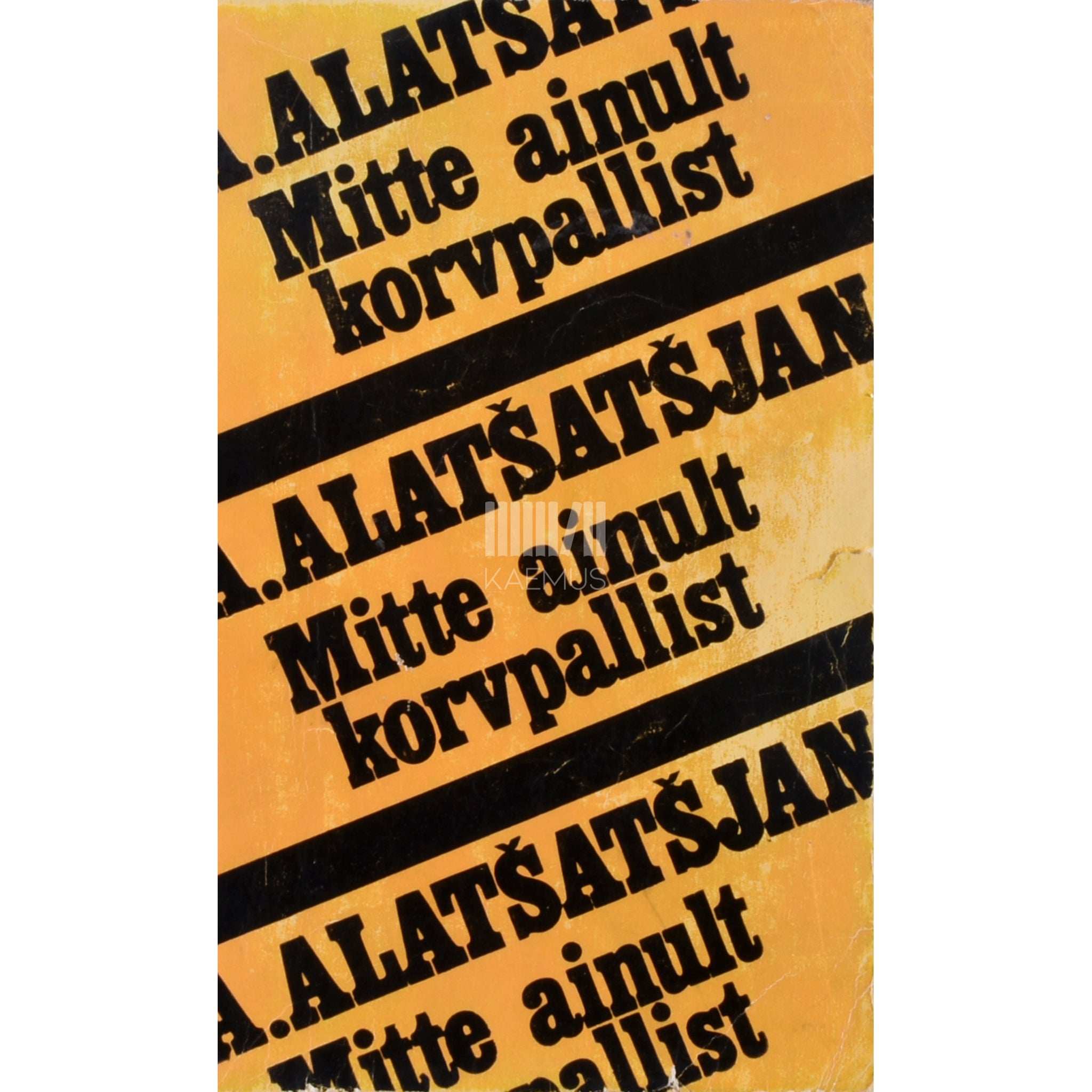 Armenak Alatšatšjan Mitte ainult korvpallist