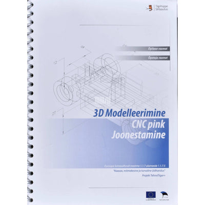 3D modelleerimine. CNC pink. Joonestamine
