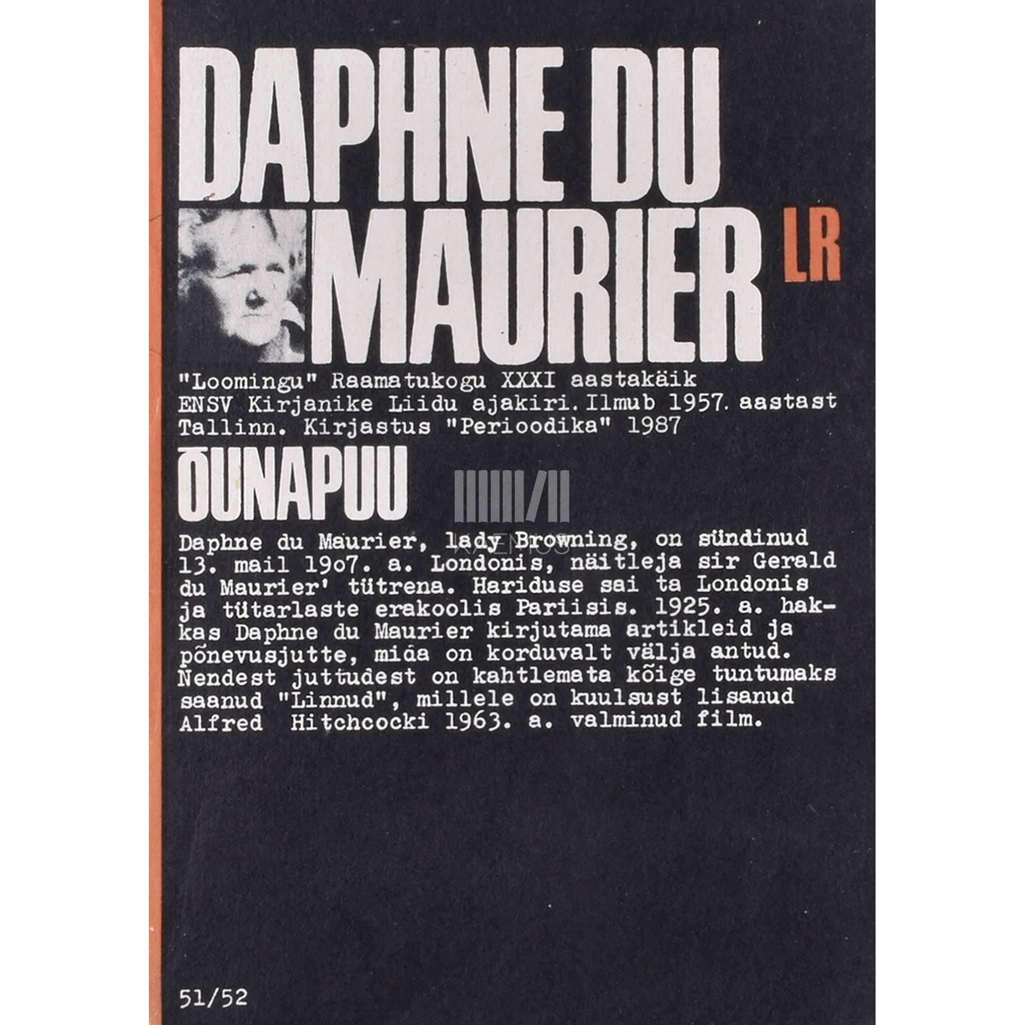 Daphne Du Maurier Õunapuu