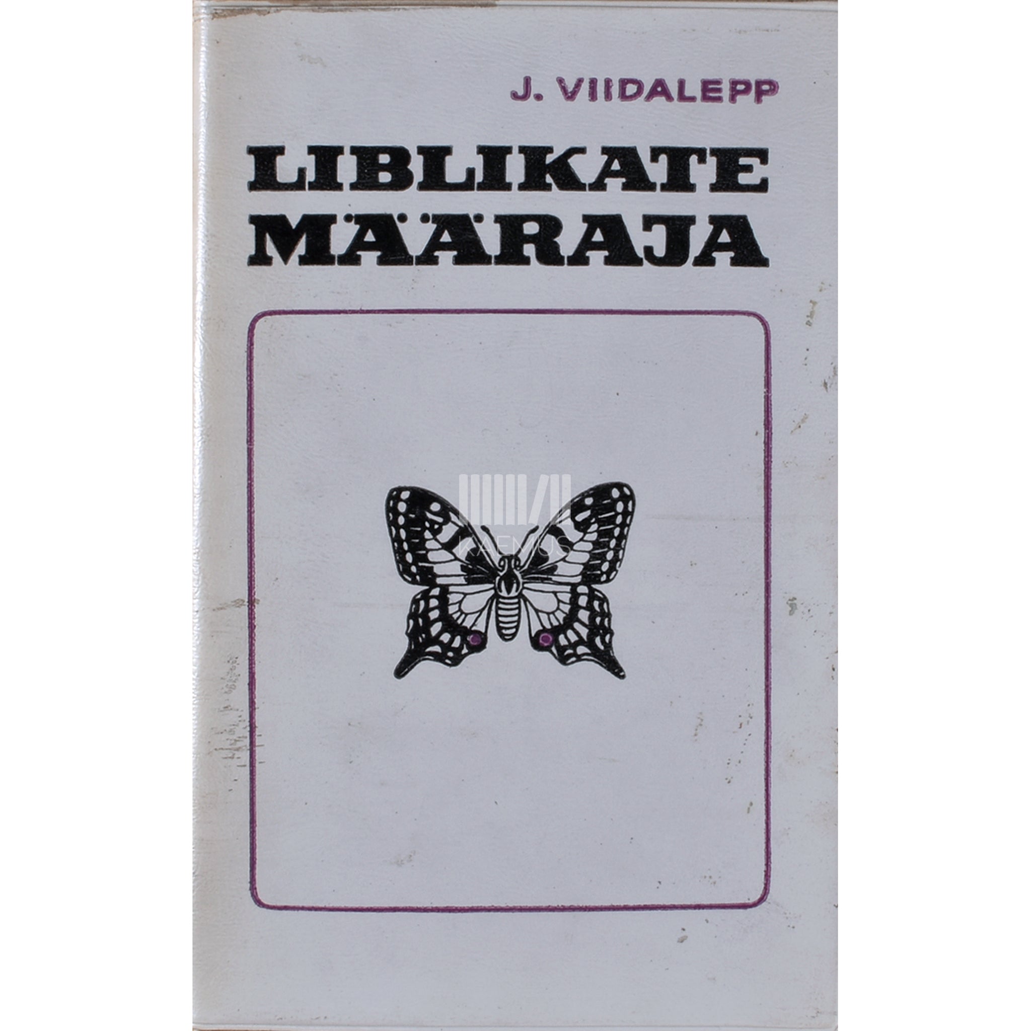 Jaan Viidalepp Liblikate määraja