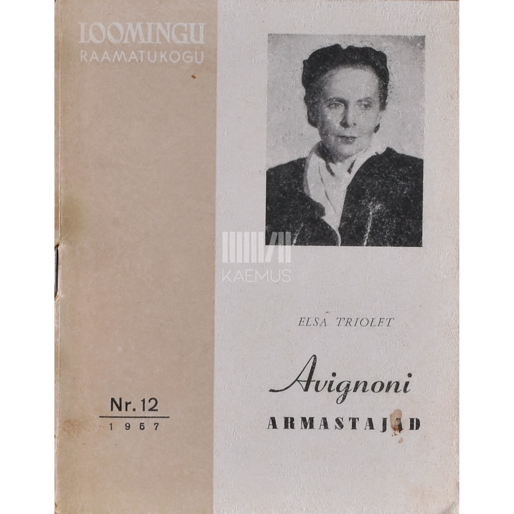 Elsa Triolet Avignoni armastajad