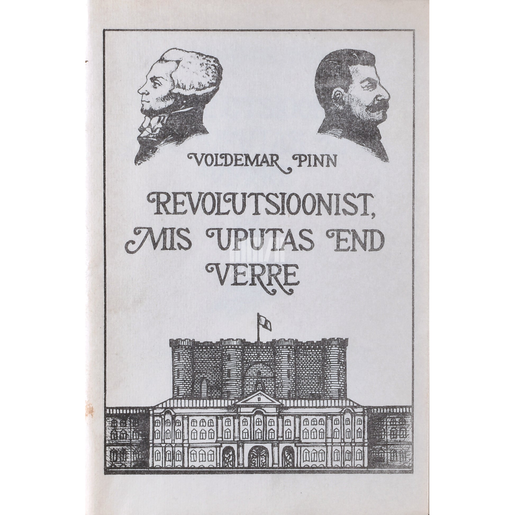 Voldemar Pinn. Revolutsioonist, mis uputas end verre