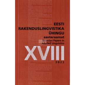 ... Eesti Rakenduslingvistika Ühingu aastaraamat