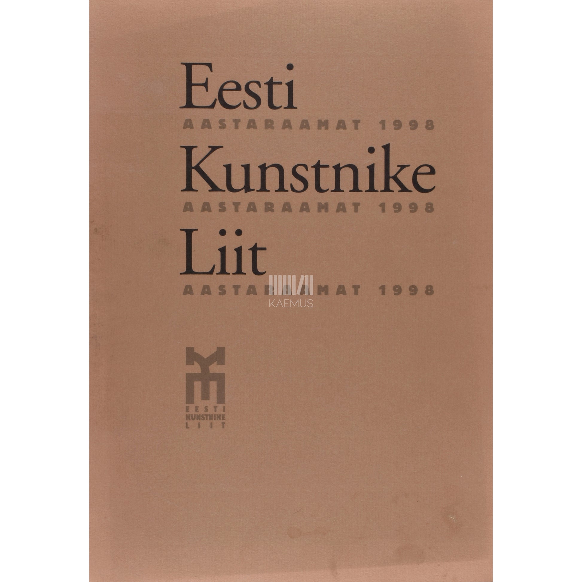 Eesti Kunstnike Liit: aastaraamat 1998