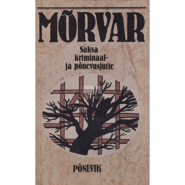 Mõrvar. Saksa kriminaal- ja põnevusjutte